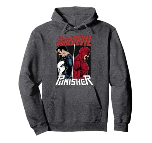 Image of Marvel Daredevil The Punisher Only One Way Pullover Hoodie