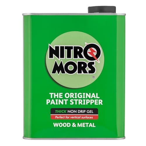 Image of Nitromors Original Paint Stripper, Varnish & Lacquer Remover, for Wood, Metal & Concrete, 2 L