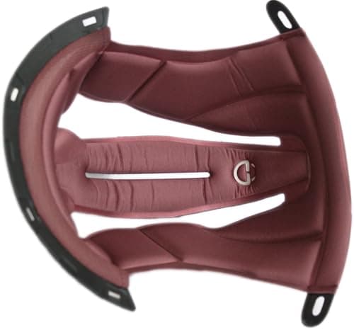 Image of Schuberth C3 Pro Ladies Center Pad, dark red, XS