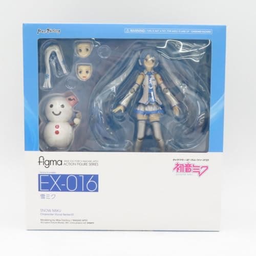 Image of Snow Miku Character Vocal Series 01 Miku Box Damaged Max Factory Figma Figure