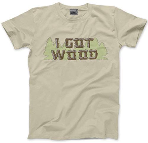 Image of I Got Wood Men's Unisex T-Shirt - XXX-Large Camel