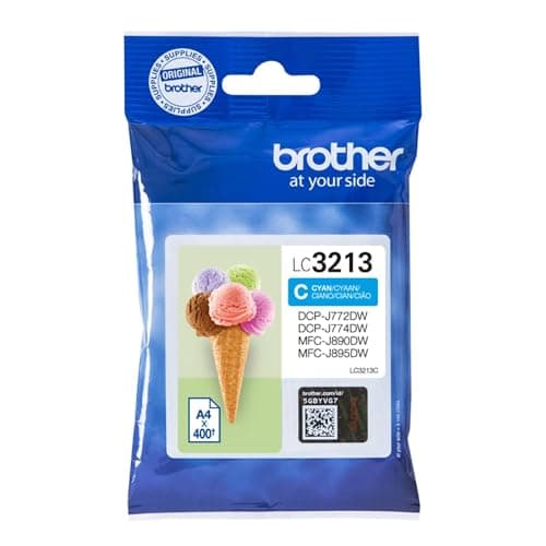Image of Brother LC-3213 Inkjet Cartridge Cyan