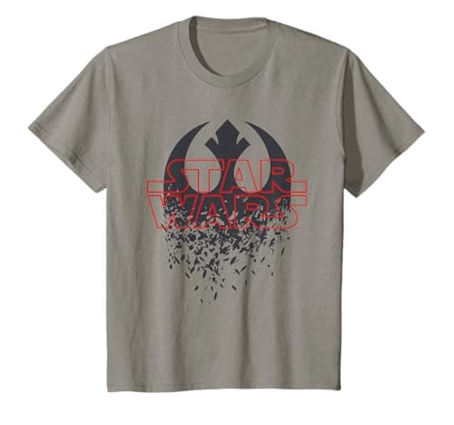 Image of Kids Star Wars The Last Jedi Shattered Emblem T-Shirt