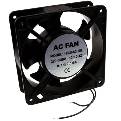 Image of kenable Cooling Fan AC 220V-240V 120mm x 120mm x 38mm Ball Bearing for Floor Cabinet