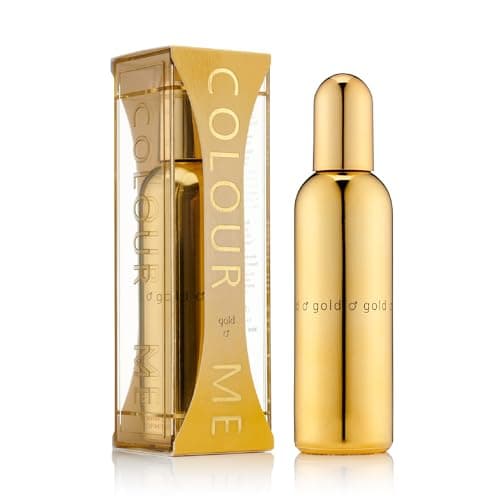 Image of COLOUR ME Gold Homme Perfume for Men. 100 ml Eau de Parfum Men, Luxury Fragrance - Mens Aftershave, Long Lasting Fragrance for Men by Milton-Lloyd