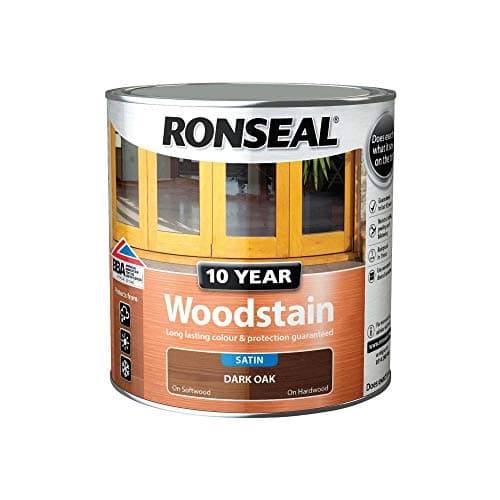Image of Ronseal Trade 10yr Woodstain - Dark Oak - 2.5L