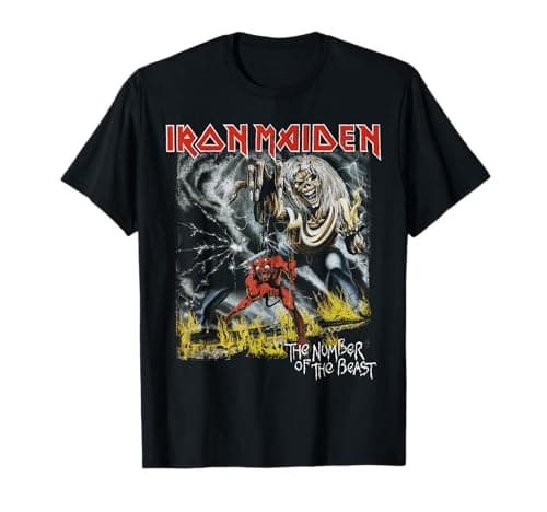 Image of Iron Maiden Eddie Number of the Beast T-Shirt