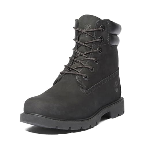Image of Timberland Women's Linden Woods Waterproof 6 Inch Boot, black, 39.5 EU Weit