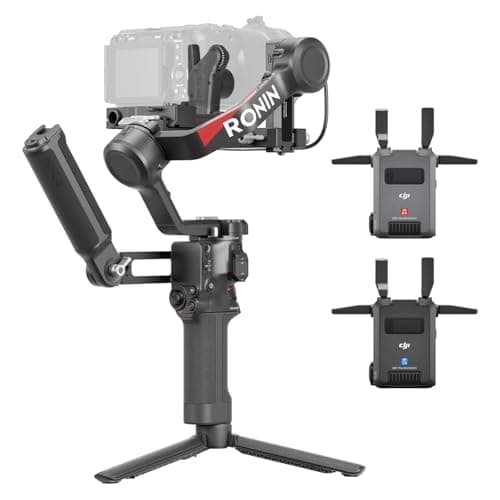 Image of DJI RS 4 Combo, 3-Axis Gimbal Stabilizer for DSLR and Mirrorless Cameras Canon/Sony/Panasonic/Nikon/Fujifilm, Native Vertical Shooting, 2-Mode Switch Joystick, Focus Pro Motor, SDR Transmission Combo