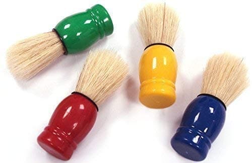 Image of Major Brushes Chubby Paint Brushes Extra Short Handle Pack of 4