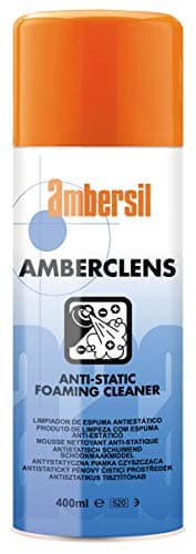 Image of 31592-AA AMBERSIL AMBERCLENS AEROSOL ANTI-STATIC FOAMING CLEANER 400ML AEROSOL