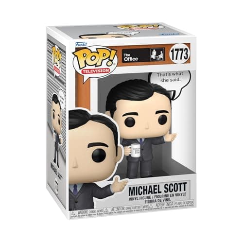 Image of Funko Pop! Sayings: the Office 1- Michael Scott - That's What She Said - Collectable Vinyl Figure - Gift Idea - Official Merchandise - Toys for Kids & Adults - Comedy Fans