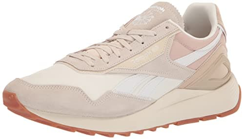 Image of Reebok Unisex-Adult Classic Leather Legacy Az Sneaker, Chalk/Alabaster/Modern Beige, 13.5 Women/12 Men