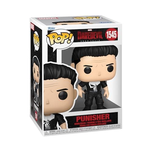 Image of Funko Pop! Marvel: Daredevil Born Again - Punisher - Collectable Vinyl Figure - Gift Idea - Official Merchandise - Toys for Kids & Adults - TV Fans - Model Figure for Collectors and Display
