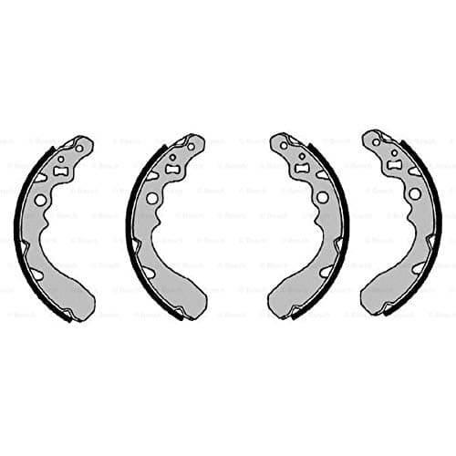 Image of Bosch 0 986 487 504 Brake Shoe Set