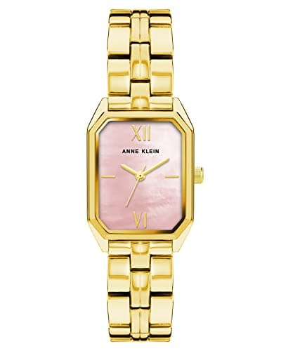 Image of Anne Klein Women's Bracelet Watch,Gold/Blush Pink