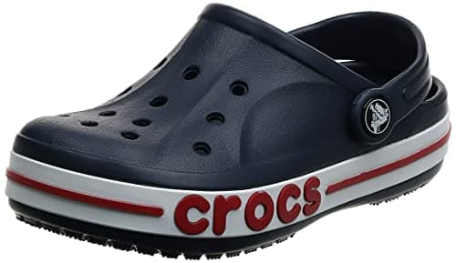 Image of Crocs Baya Clogs, Unisex-Kids Clogs, Water Friendly and Quick Drying in Ocean, Size C11 UK