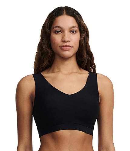Image of Chantelle Women's, SOFTSTRETCH, Padded Top, Women's invisible lingerie, Black (Schwarz 13), XL-XXL