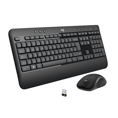 Image of Logitech MK540 Wireless Keyboard and Mouse Combo, QWERTZ Swiss Layout
