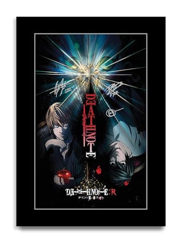 Image of HWC Trading Death Note Gifts Printed Signed Autograph Poster for TV Memorabilia Fans (ID-003014) - A4 Print Only