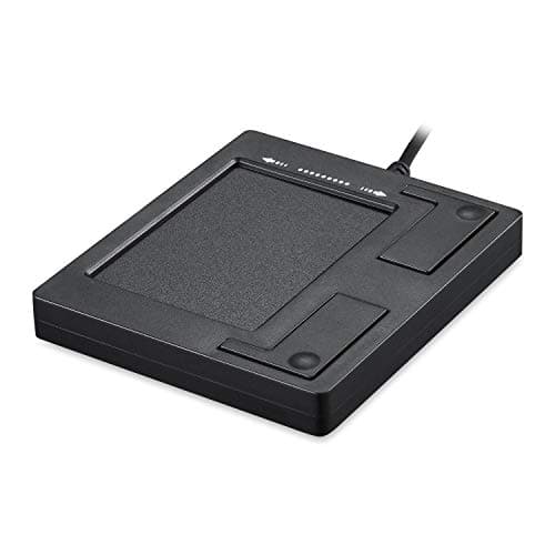 Image of Perixx PERIPAD-501 Wired USB Touchpad, Portable Trackpad for Laptop and Desktop User, Black, Small Size