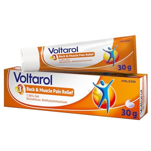 Image of Voltarol Back & Muscle Pain Relief 1.16% Gel, for Joint Pain Relief, suitable for Knee Pain & Neck Pain, 30g