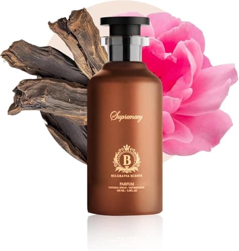 Image of Belgravia Scents Supremacy Unisex Eau De Parfum 100ml (3.4 oz) - Long-Lasting Fragrance For Men & Women Premium Oil-Based Oud Cologne With Saffron & Bulgarian Rose Luxury Arabian (Supremacy 100ML)
