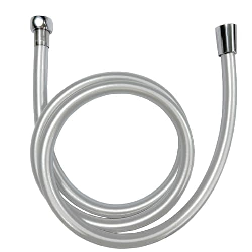 Image of Shower Hose 1.5m,Smooth PVC Anti-Kink Shower Hose,Universal Replacement for Mira Triton Aqualisa, Flexible Bathroom Hose Easy Clean Chrome Finish