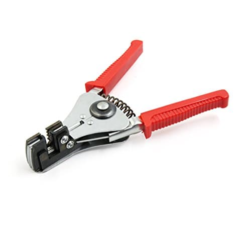 Image of sourcing map Wire Coax Cable Stripper Plier Tool Red Squeeze Handle 1.0mm, 1.6mm, 2.0mm, 2.6mm, 3.2mm