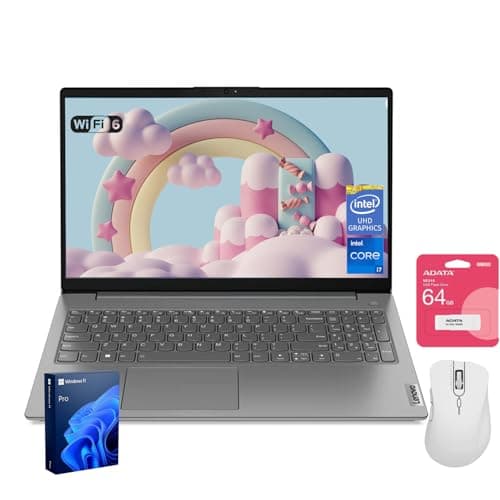 Image of Lenovo Laptop Computer for Business & Work, 13th Gen Intel Core i7-13620H, 15.6" FHD Anti-Glare Display, 24GB RAM, 1TB SSD, Webcam, HDMI, Wi-Fi 6, Windows 11 Pro, Gray, w/Bundle