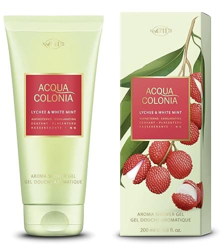 Image of 4711 Acqua Colonia Lychee and White Mint by Muelhens for Unisex - 6.8 oz Shower Gel