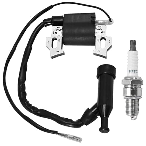 Image of ANBOO Ignition Coil with Spark Plug for Honda Gx110 Gx120 Gx140 Gx160 Gx200 5.5hp 6.5hp Engine Generator Lawn Mower 4589693/7988801 30500-ZE1-033 30500-ZE1-063 440-105