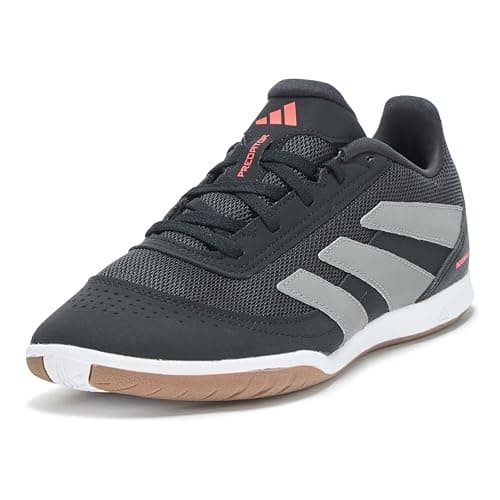 Image of adidas Club Indoor Sala Soccer Cleats - Blue, White, Grey Strata/White/Lucid Red, 13 Women/12 Men
