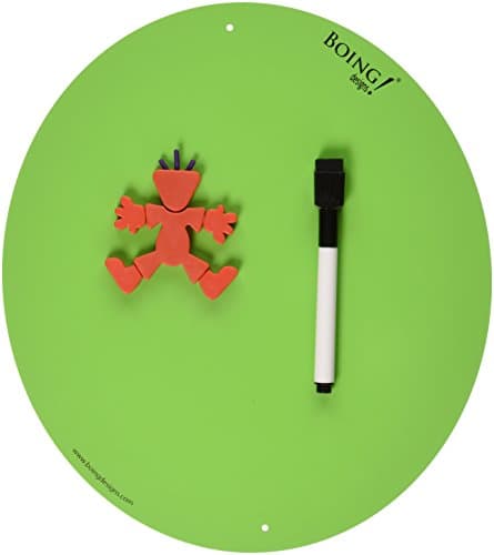 Image of Boing! Designs Stretcherz Metal Wall Board, Green (A00187)