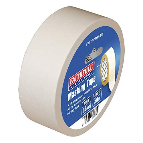 Image of Faithfull FAITAPEMAS38 Masking Tape 38mm x 50M