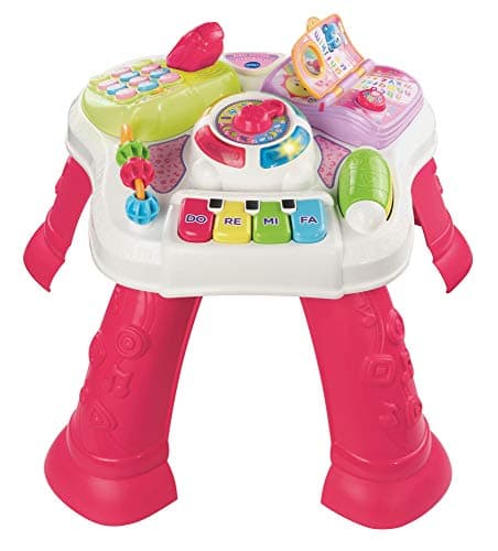 Image of VTech Play & Learn Activity Table, Pink