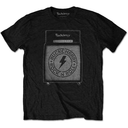 Image of Rockoff Trade Men's Buckcherry Amp Stack T - Shirt, Black (Black Black), Large
