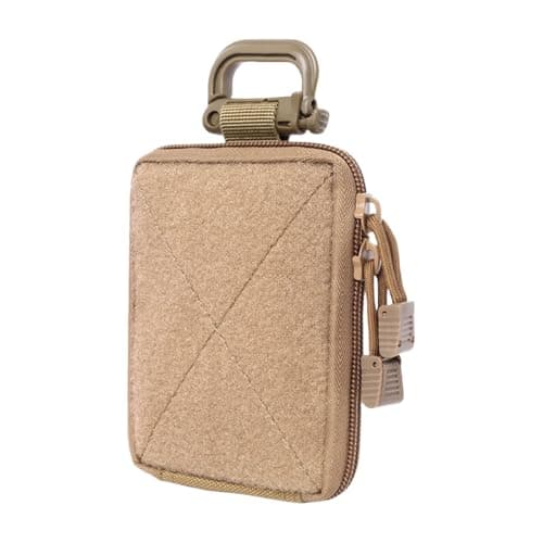 Image of Oxxggkao Tacticals Bumbag Utility Bag Molles Pouches Small Storage Small Tool Wallet Purse for Outdoor Camping Outdoor Storage Tacticals Bumbag Molles Pouch Belt for Camping