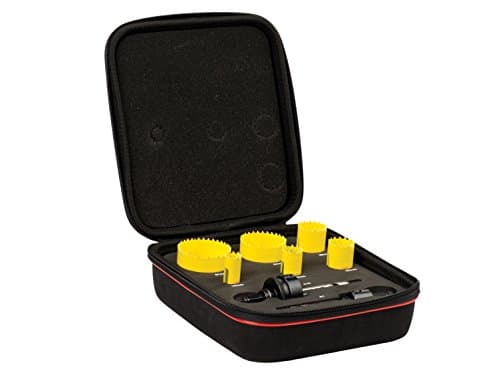 Image of Starrett STRKFC06022 Bi-Metal Fast Cut Electrician's Holesaw Kit