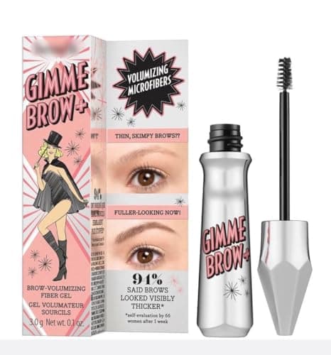 Image of Gimme Brow Volumizing Eyebrow Fibre Gel, Brow Gel For Fuller, Natural-Looking, And Long-Lasting Brows, Lightweight Formula, Water-Resistant, 3.75 Warm Medium Brown, BNIB,3.0g