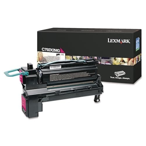 Image of Lexmark C792 Extra High Capacity Laser Toner - Magenta