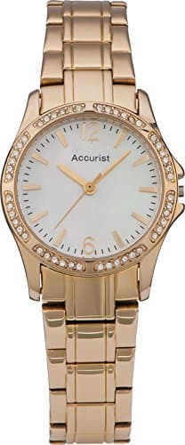 Image of Accurist Ladies' Gold Plated Bracelet Watch (991579611)