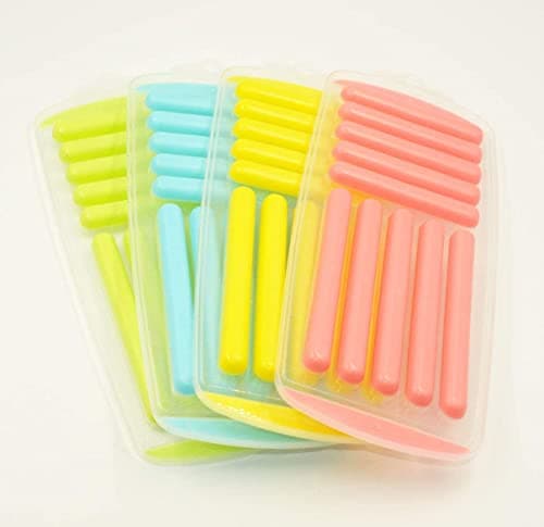 Image of Selecto Bake Pop Out Non Stick Ice Cube Tray Soft Silicone Plastic 10 Ice Cube Sticks 1 Colour at Random Sent