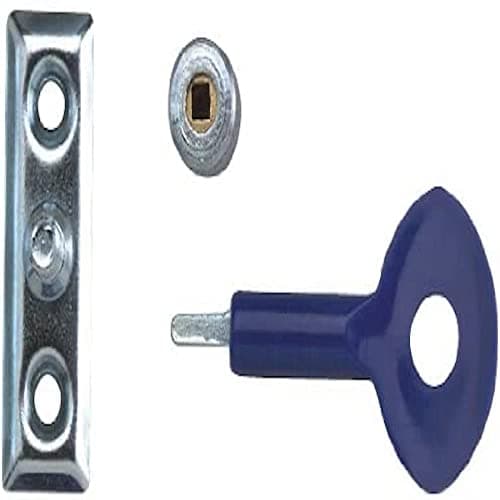 Image of Yale Locks P2P111SC Window Staylocks - Satin Chrome Finish (Pack of 2)