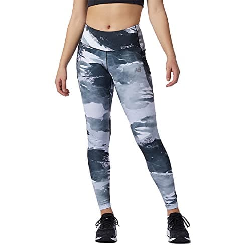 Image of New Balance Women's Impact Run Tight 21 Leggings, Silent Grey, M