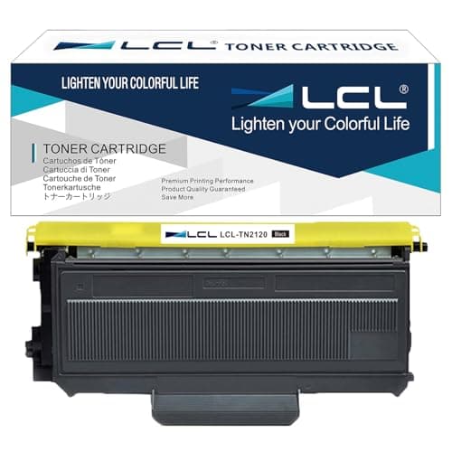 Image of LCL TN2120 High Yield Toner Cartridge Replacement for Brother TN2120 TN2110 TN-2120 TN-2110 for Brother DCP-7030 DCP-7032 DCP-7040 DCP-7045N HL-2140 HL-2150N HL-2170W HL-2170N MFC-7320 (1 Black)
