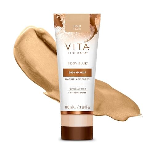 Image of VITA LIBERATA Body Blur - Light 100ml, Skin Perfecting Leg & Body Makeup, Wash Off Instant Tanner, Radiant Glow & Flawless Finish