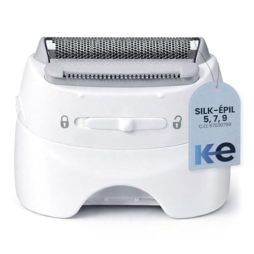 Image of Anakel Home Replacement Head Epilator Shaver Shaver 67030799 Compatible with Braun Silkepil Series 7, Silkepil 5 and Series 9, White