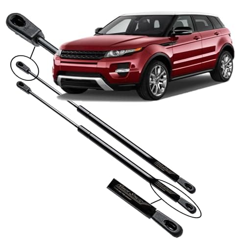 Image of Ramor Strutz 2x Tailgate Gas Struts Compatible with a Range Rover Evoque 2011-2018 L538.. Tailgate Gas Springs Replacement for BJ32406A10AA and others.