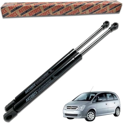 Image of AUTORCE 2 Pcs Rear Tailgate Boot Gas Struts Intended For Vauxhall Opel Meriva A MPV 2003-2010 Lift Support Shock Absorber System 520 (N) 540 MM - 5132262, 93386999